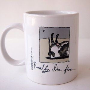 Shoebox Humorous "Really, I'm Fine..." Funny Cow Coffee Mug - Hallmark Cup